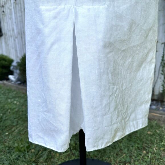 VTG Gunne Sax Dress Small White Midi Puff Sleeve Lace Cottagecore Prairie 1980s - Picture 12 of 16